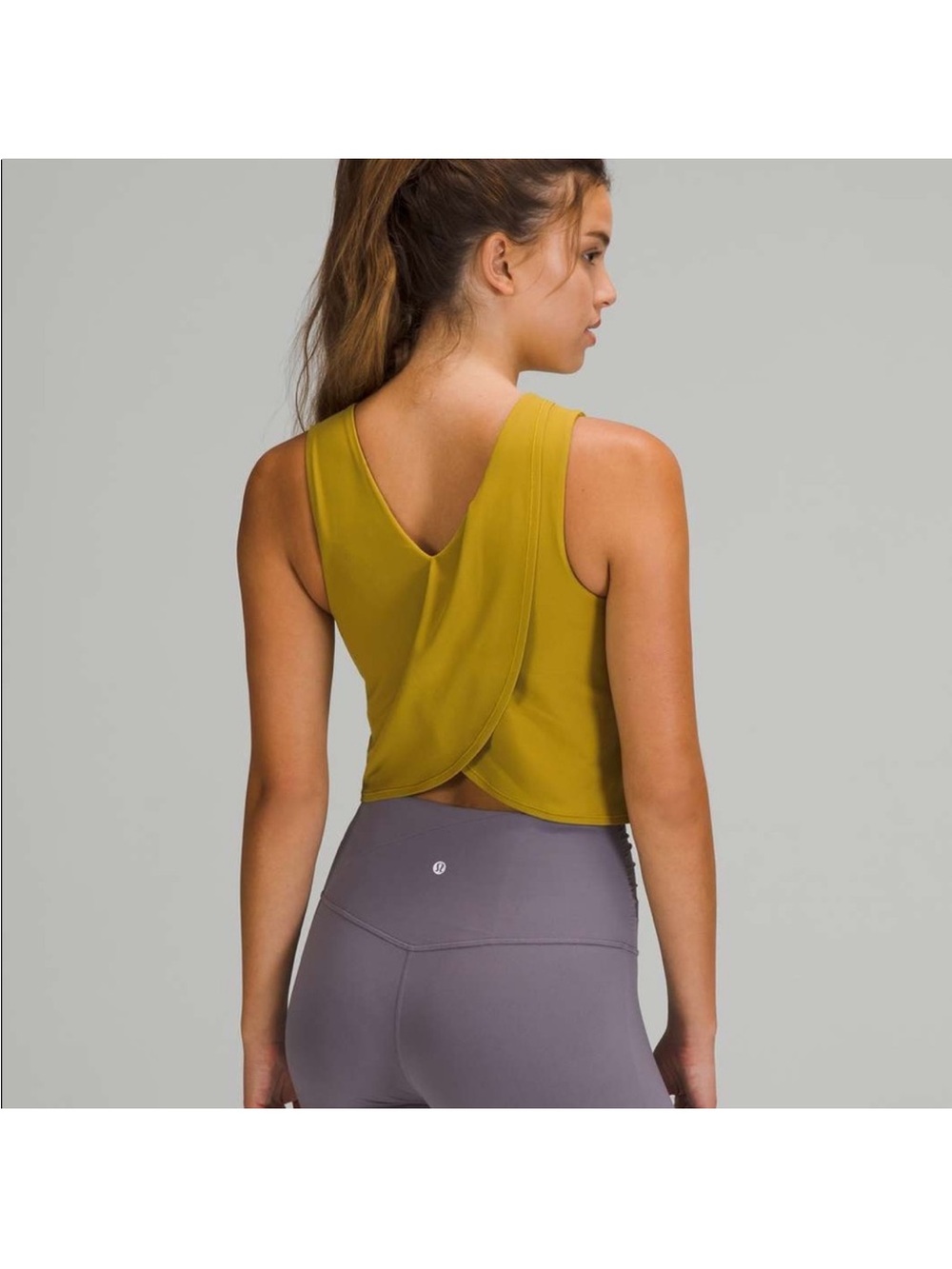 Lululemon Nulu Twist-Back Yoga Tank Top Size 6